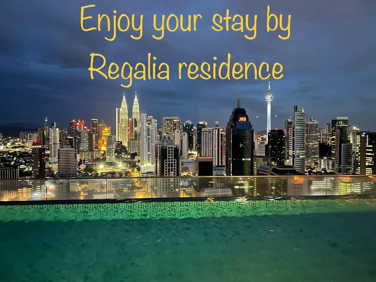 Regalia Suites & Residence 2 Bedroom Apartment By Enjoy Your Stay 쿠알라룸푸르